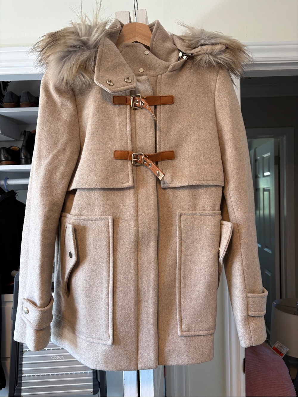 Zara duffle coat